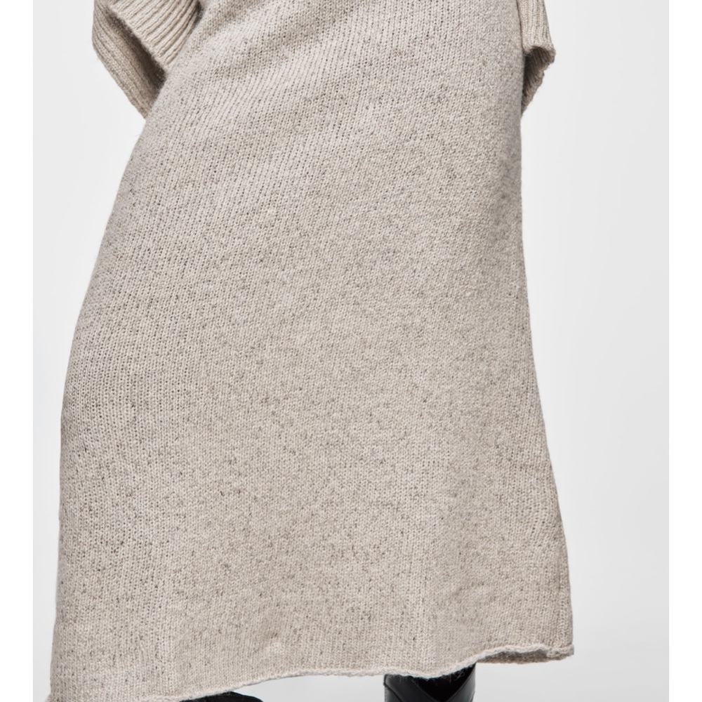 ZARA KNIT MIDI SKIRT SIZE S - Picture 2 of 9